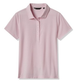 Travis Mathew Heater polo de mujer, lilac snow