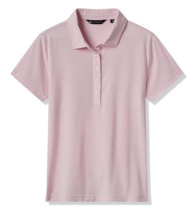 Travis Mathew Heater polo de mujer, lilac snow