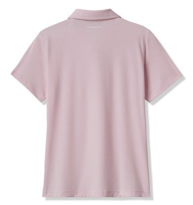 Travis Mathew Heater polo de mujer, lilac snow