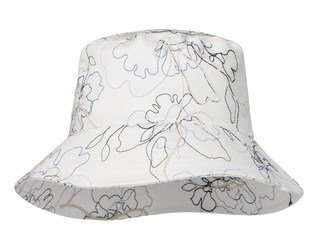 Travis Mathew Island Sol sombrero de mujer, white denim multi