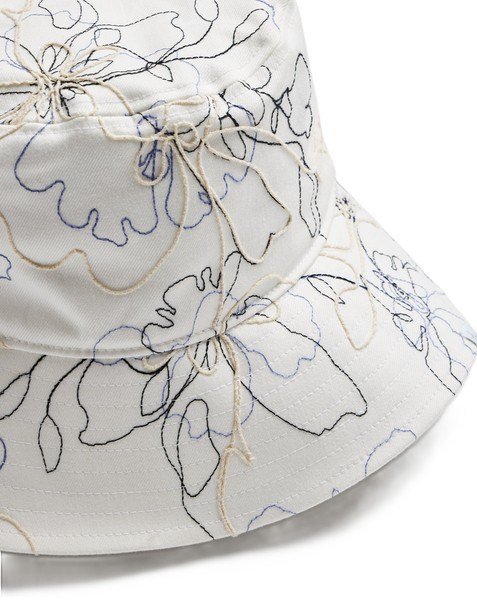 Travis Mathew Island Sol sombrero de mujer, white denim multi