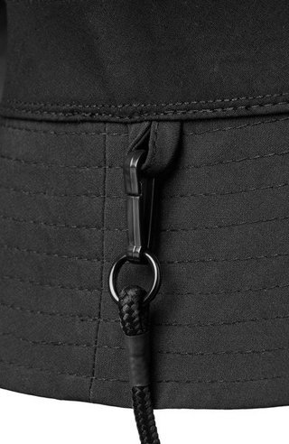 Travis Mathew Golf Sucks sombrero de cubo, negro