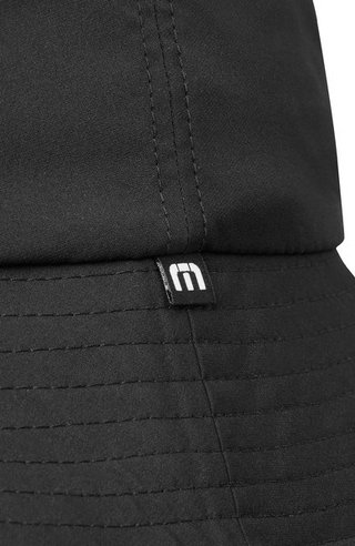 Travis Mathew Golf Sucks sombrero de cubo, negro