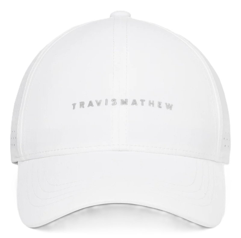 Travis Mathew Moonshadow gorra de mujer, blanca