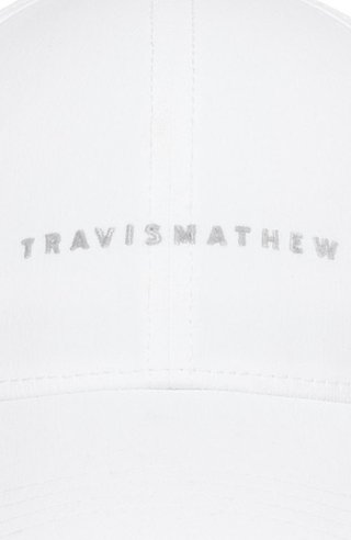 Travis Mathew Moonshadow gorra de mujer, blanca