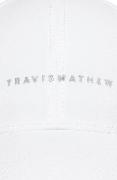 Travis Mathew Moonshadow gorra de mujer, blanca