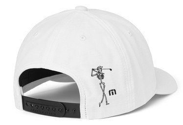 Travis Mathew Golf Sucks gorra de hombre, blanca