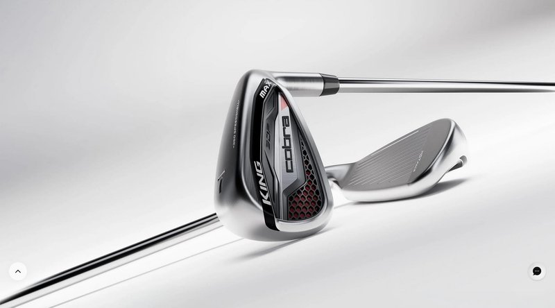 Cobra Golf Cobra KING MAX irons, grafito