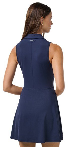 Travis Mathew Moveknit Sleeveless vestido de mujer, navy blazer
