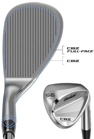 Cleveland CBZ Tour Satin Full Face wedge, acero