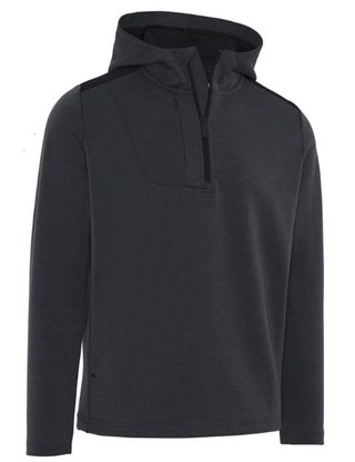 Callaway Soft Touch 1/4 Zip Premium sudadera de hombre, black heather