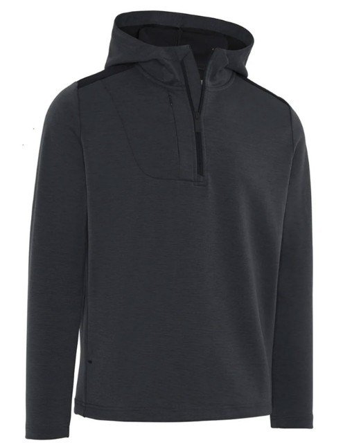 Callaway Soft Touch 1/4 Zip Premium sudadera de hombre, black heather