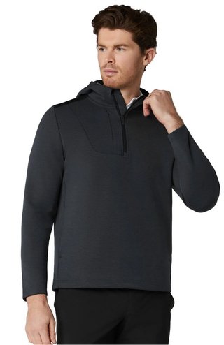 Callaway Soft Touch 1/4 Zip Premium sudadera de hombre, black heather