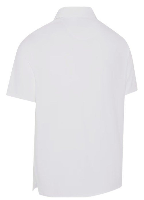 Callaway Premium Solid Cooling polo de hombre, blanco brillante