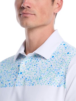 Callaway Driving Range Engineered Print polo de hombre, bright white