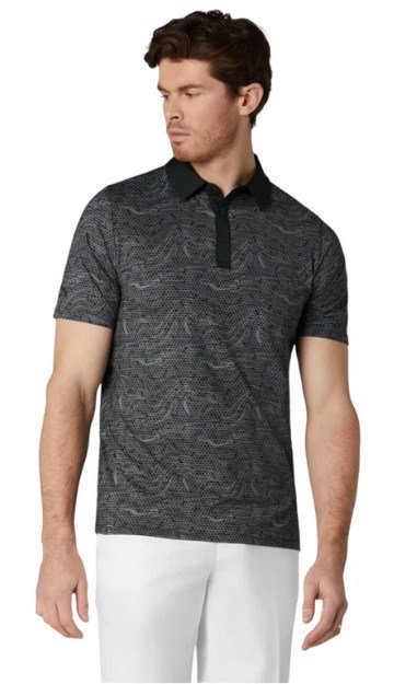Callaway Hex Marble polo de hombre, caviar