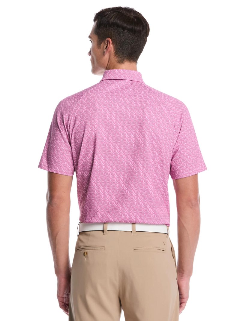 Callaway Timeless Chev polo de hombre, rose boquet