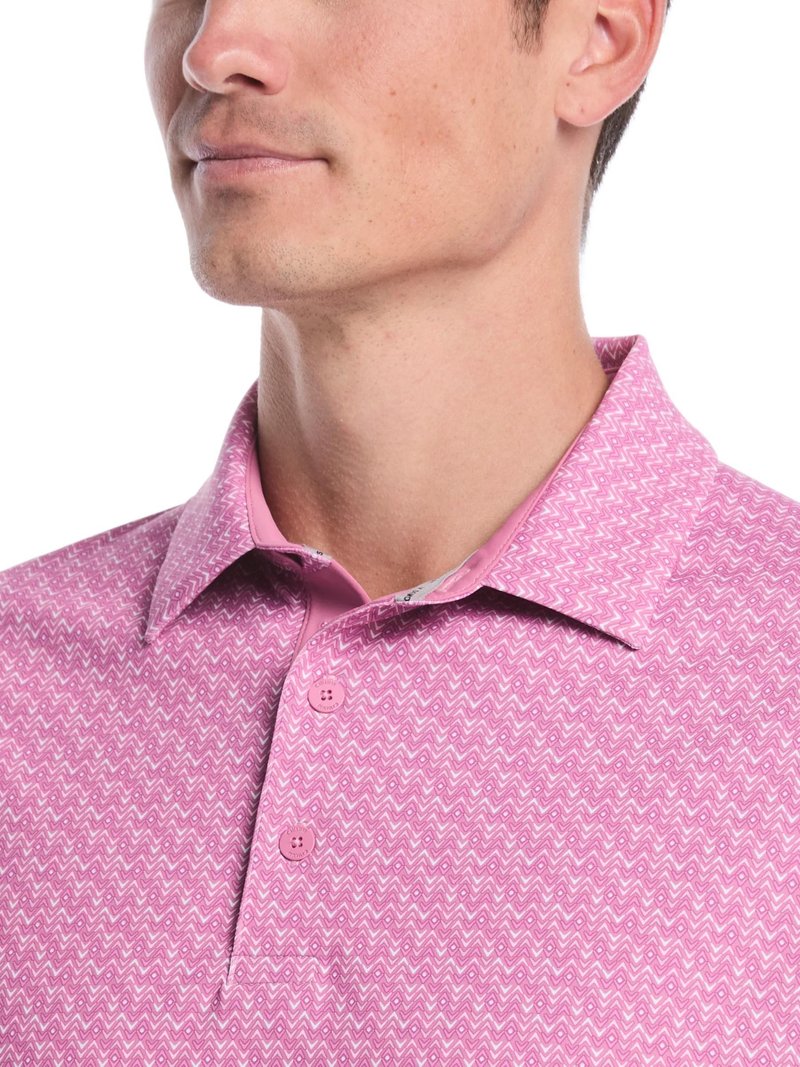 Callaway Timeless Chev polo de hombre, rose boquet