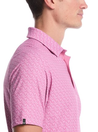 Callaway Timeless Chev polo de hombre, rose boquet
