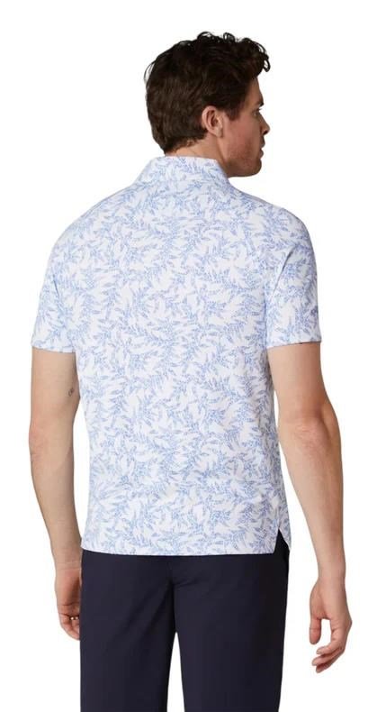 Callaway Chev Botanical polo de hombre, vista blue