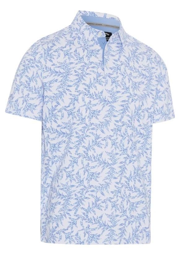 Callaway Chev Botanical polo de hombre, vista blue