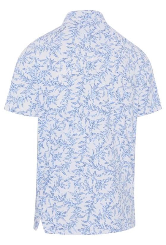 Callaway Chev Botanical polo de hombre, vista blue