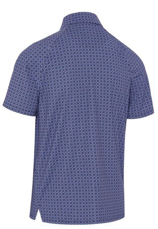 Callaway Club Print polo de hombre, peacoat