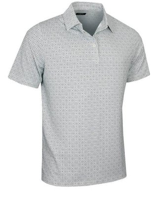 Callaway Foulard Printed polo de hombre, bright white