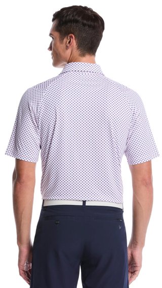 Callaway Trademark Printed polo de hombre, pink tulle