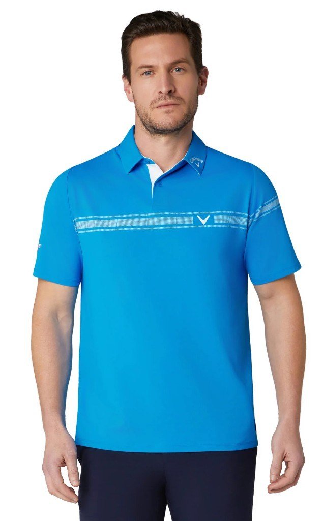 Callaway Odyssey Block polo de hombre, brilliant blue