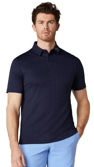 Callaway Odyssey Ventilated Jacquard polo de hombre, peacoat