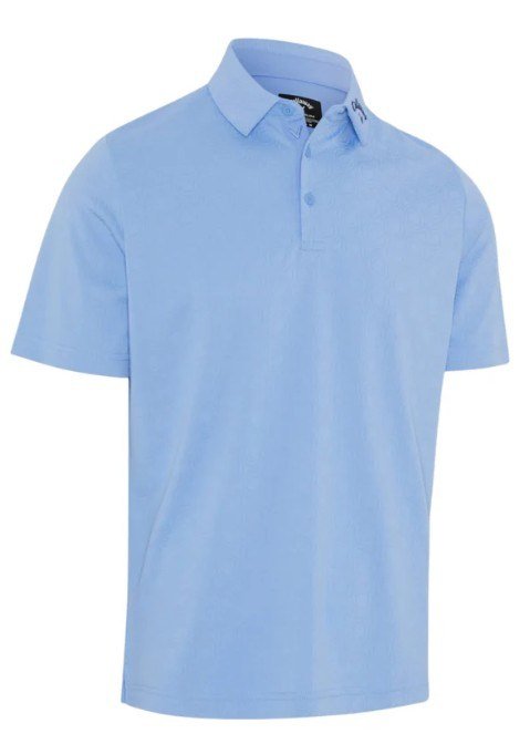 Callaway Odyssey Ventilated Jacquard polo de hombre, vista blue