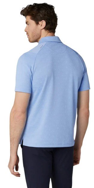 Callaway Odyssey Ventilated Jacquard polo de hombre, vista blue