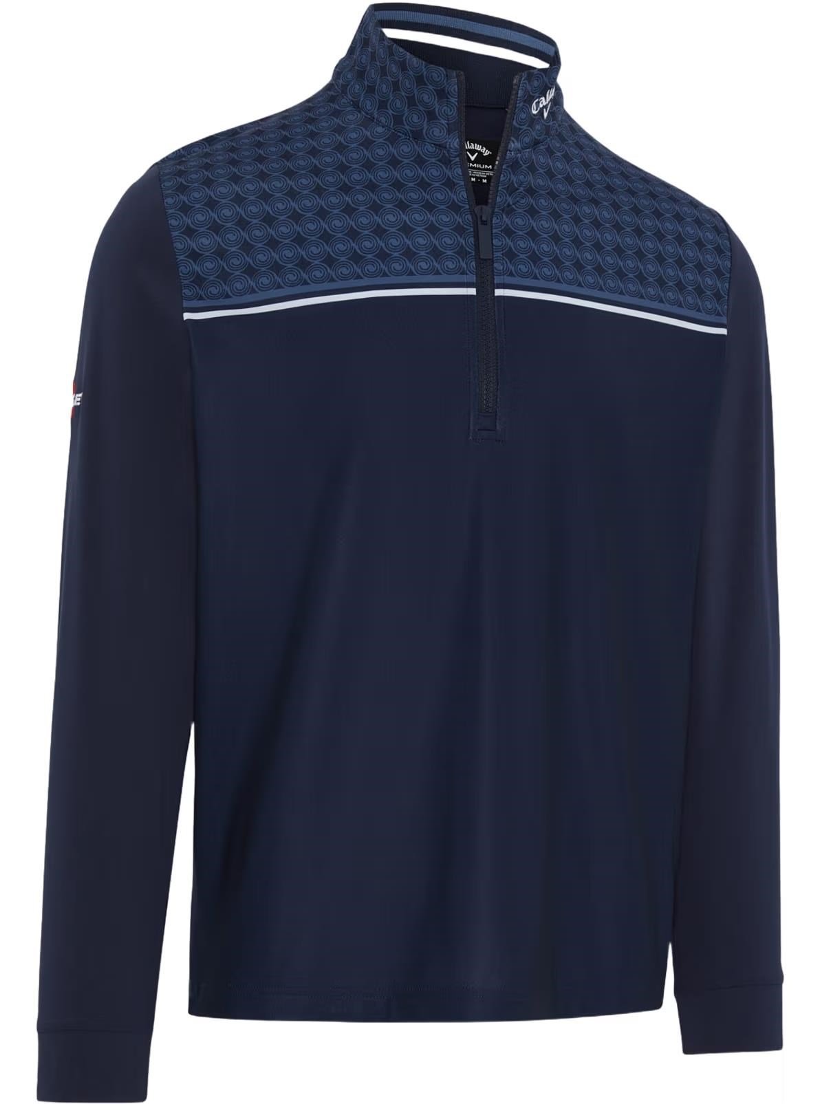 Callaway Odyssey Printed Block sudadera de hombre, peacoat