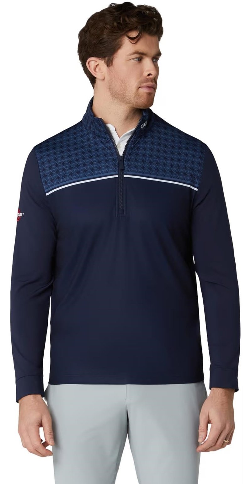 Callaway Odyssey Printed Block sudadera de hombre, peacoat