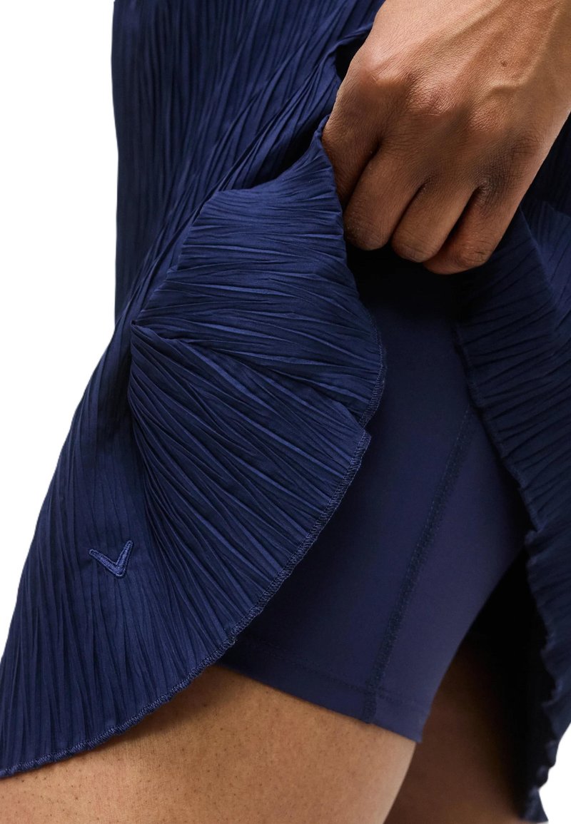 Callaway Micro Pleated falda pantalón de golf para mujer, peacoat