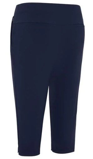 Callaway Hybrid Pull On Bermuda pantalones cortos de mujer, peacoat