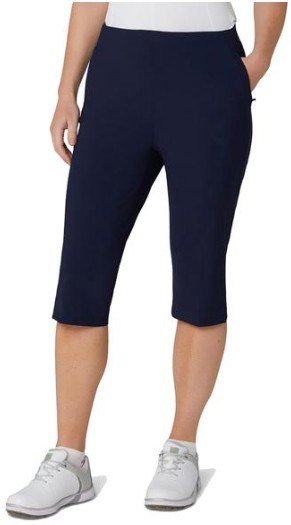 Callaway Hybrid Pull On Bermuda pantalones cortos de mujer, peacoat
