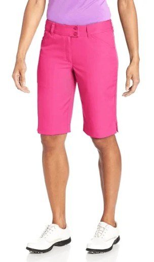 Callaway Hybrid Pull On Bermuda pantalones cortos de mujer, fuchsia purple