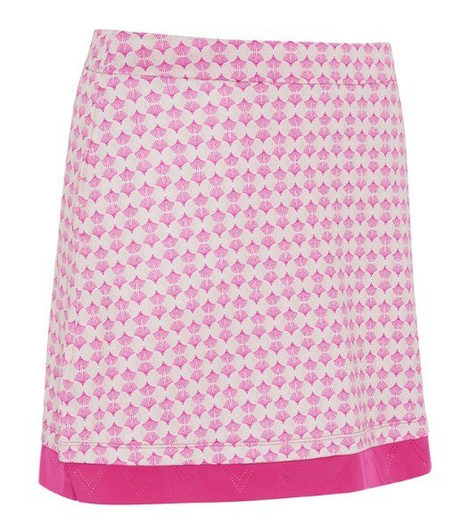 Callaway Deco Geo Printed falda pantalón de mujer, fuchsia purple