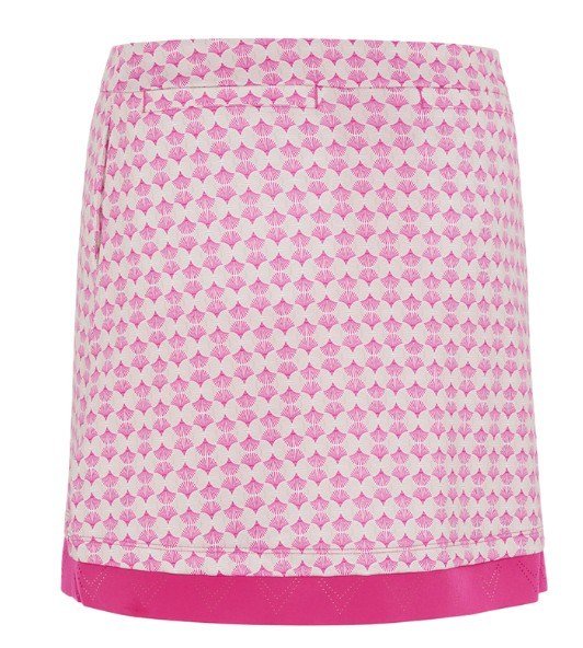 Callaway Deco Geo Printed falda pantalón de mujer, fuchsia purple