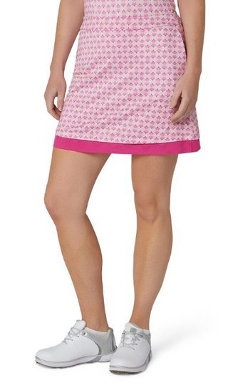 Callaway Deco Geo Printed falda pantalón de mujer, fuchsia purple