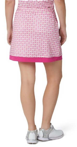 Callaway Deco Geo Printed falda pantalón de mujer, fuchsia purple