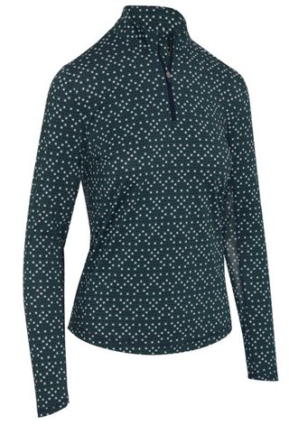 Callaway Framing Geo Printed sudadera de mujer, caviar