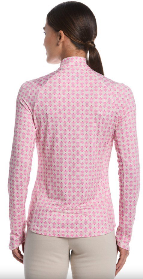 Callaway Deco Geo Printed sudadera de mujer, fuchsia purple