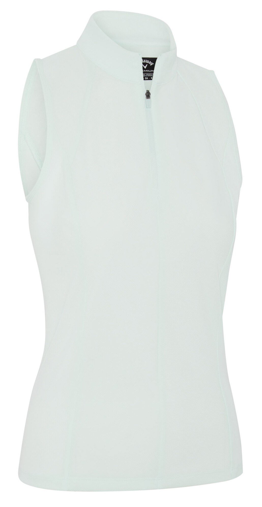Callaway Rib Play Sleeveless polo de mujer, salt air
