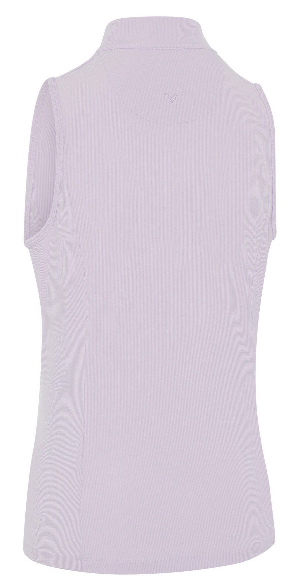 Callaway Rib Play Sleeveless polo de mujer, lila pastel