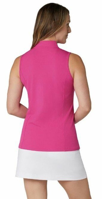 Callaway Rib Play Sleeveless polo de mujer, fuchsia purple