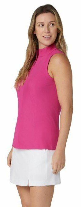 Callaway Rib Play Sleeveless polo de mujer, fuchsia purple
