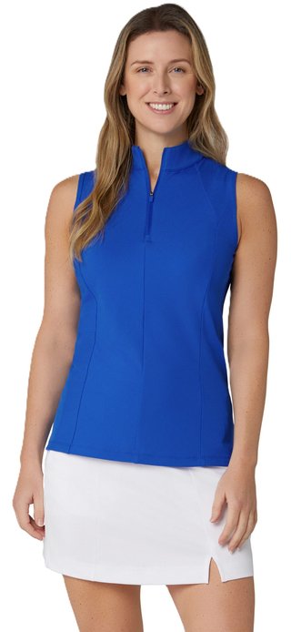 Callaway Rib Play Sleeveless polo de mujer, blue tattoo